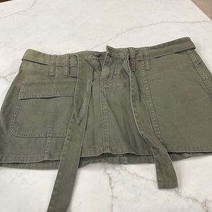 Joe Boxer mini skirt with tie belt